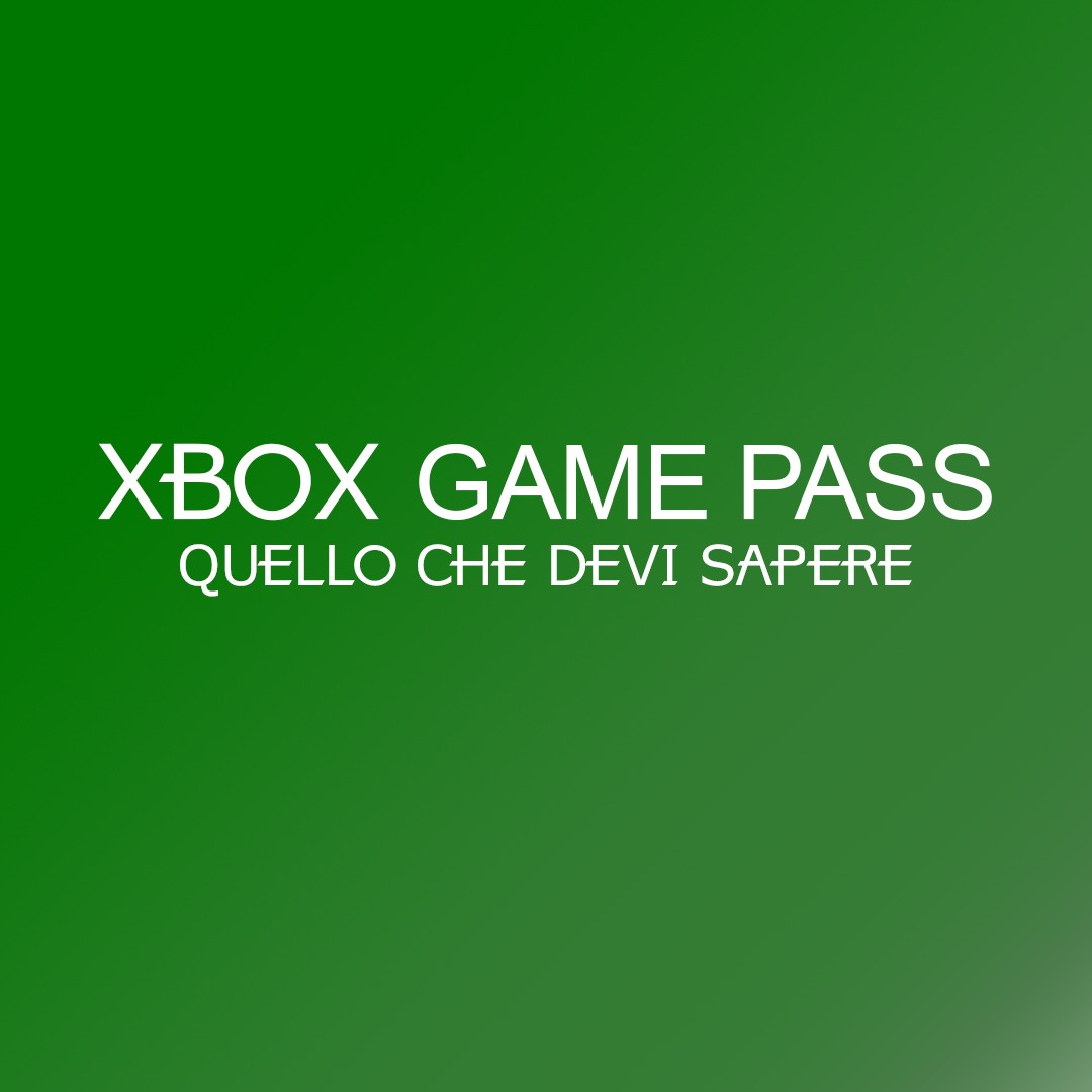 Xbox Game Pass logo Sfondo verde