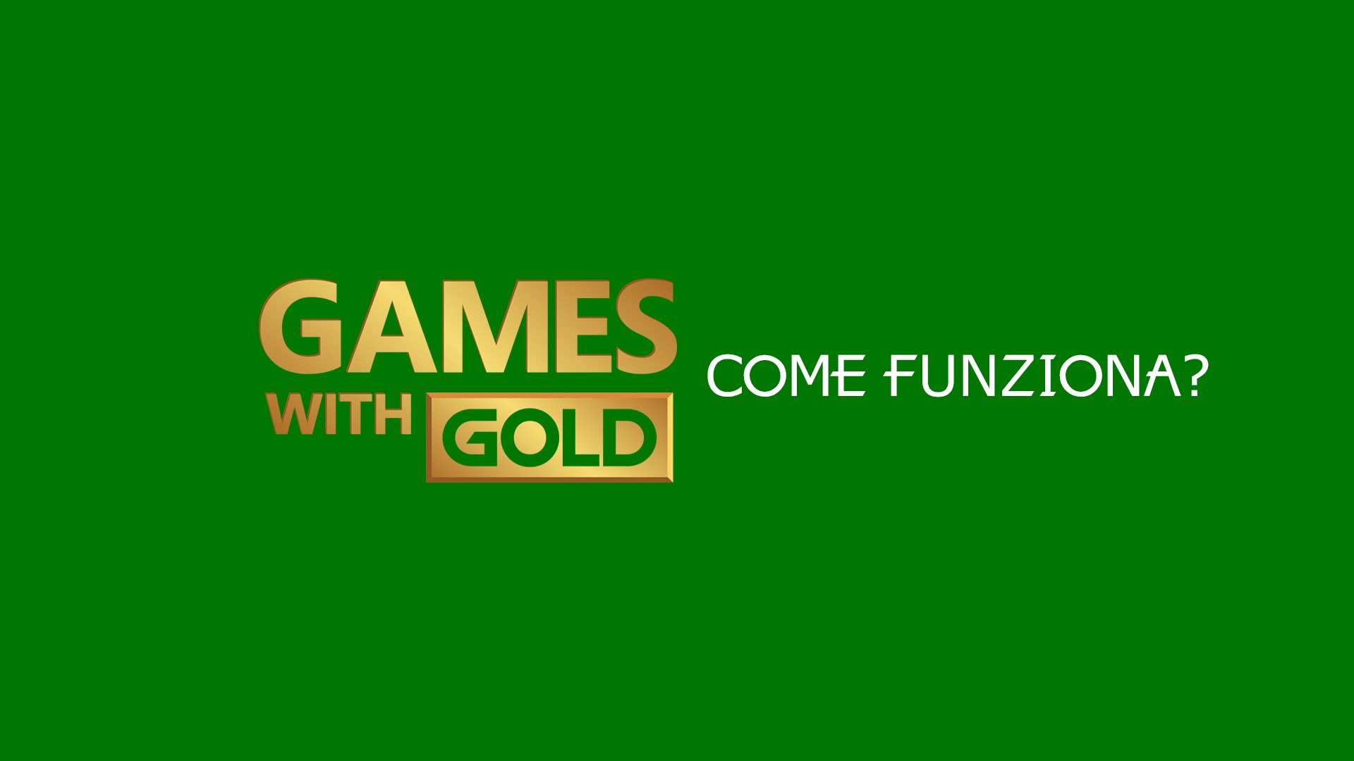 Xbox Games With Gold come scaricare