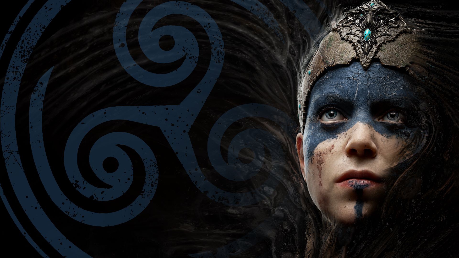 hellblade senua's sacrifice copertina no logo