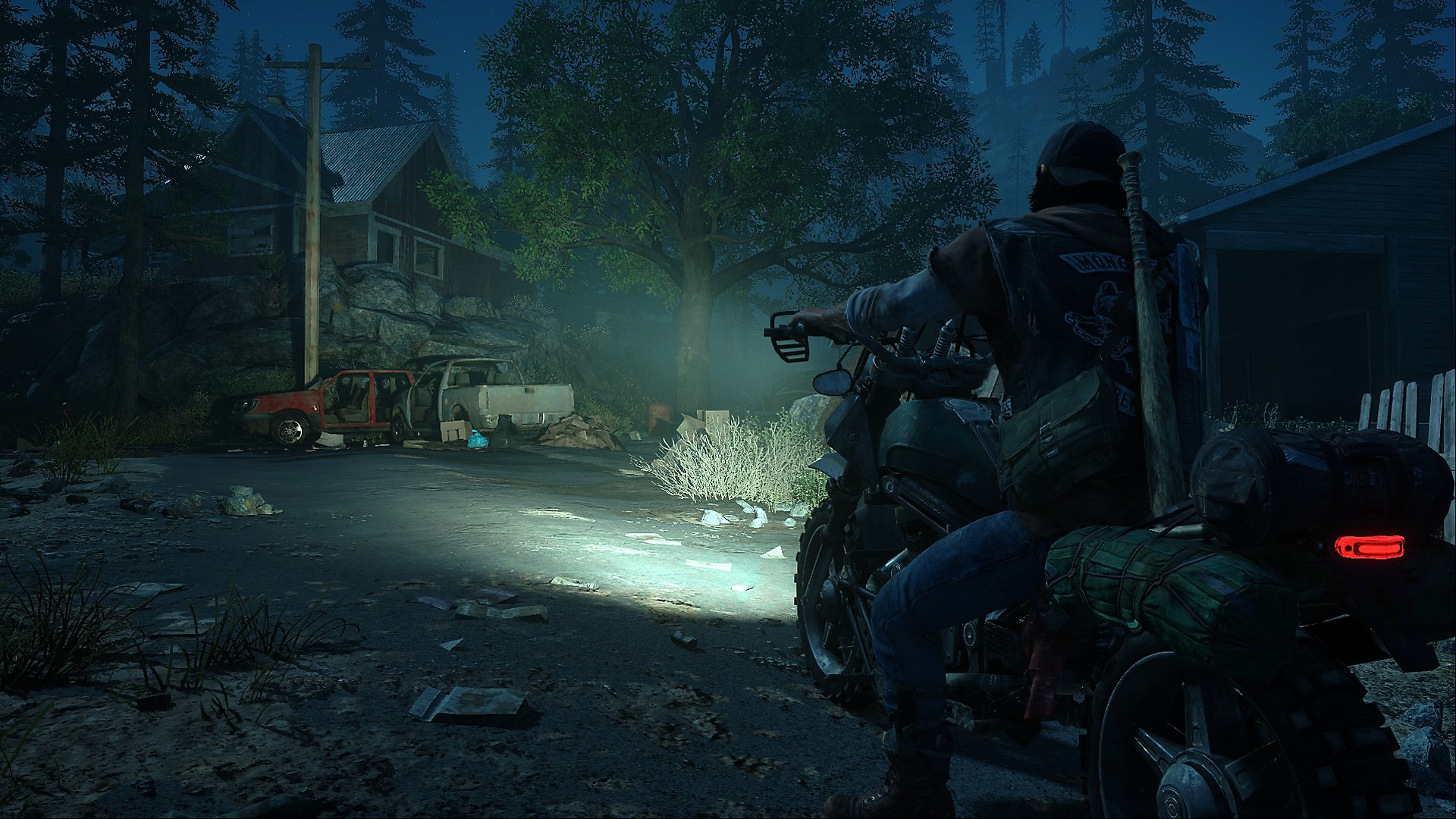 Days Gone moto notte