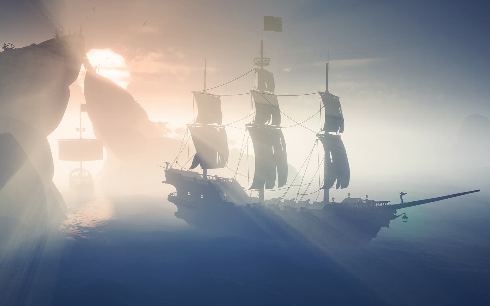 Sea of thieves nebbia