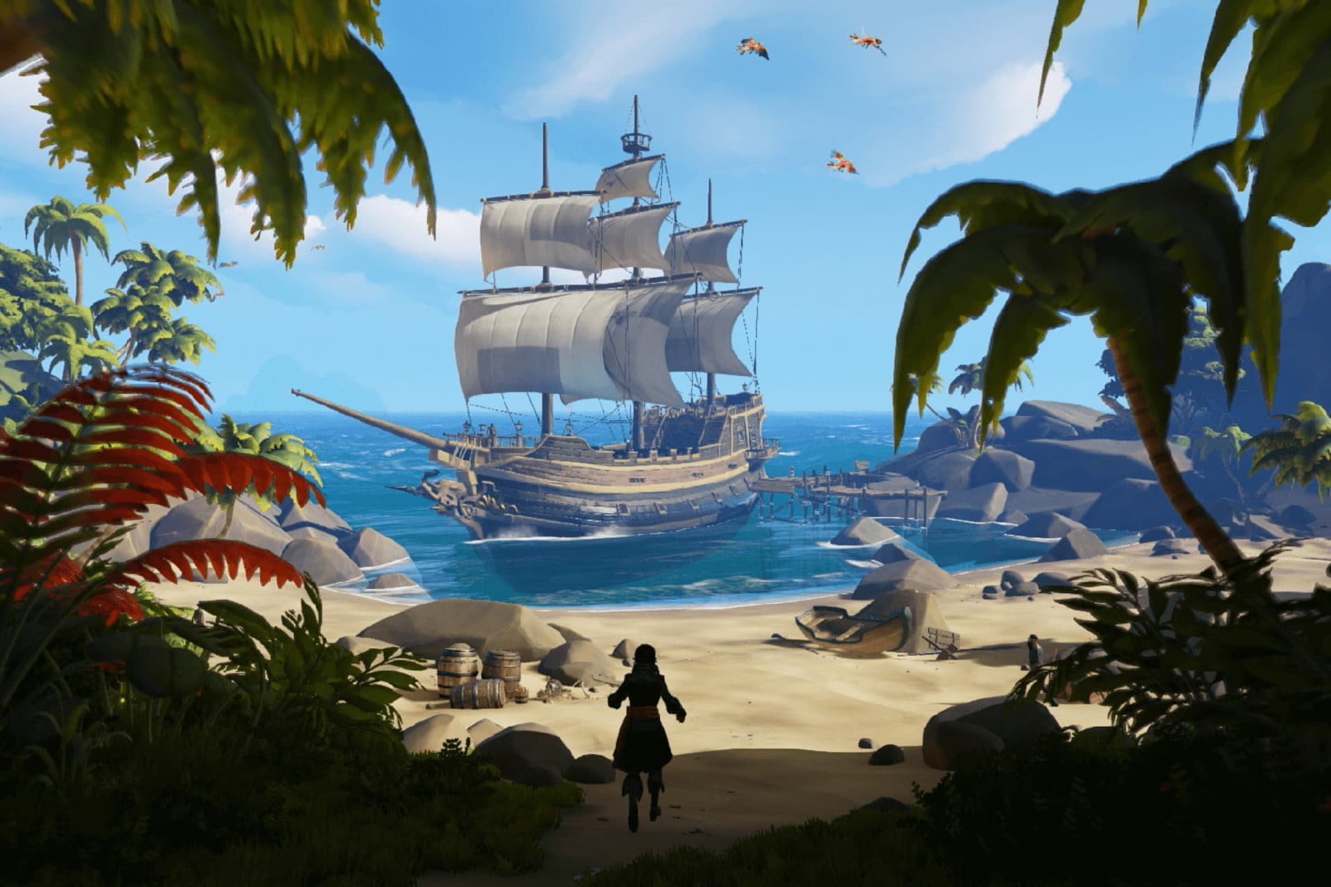 Sea of thieves art work isola del tesoro