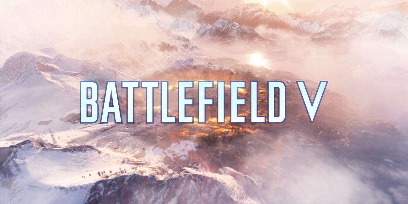 Battlefield V copertina solo logo
