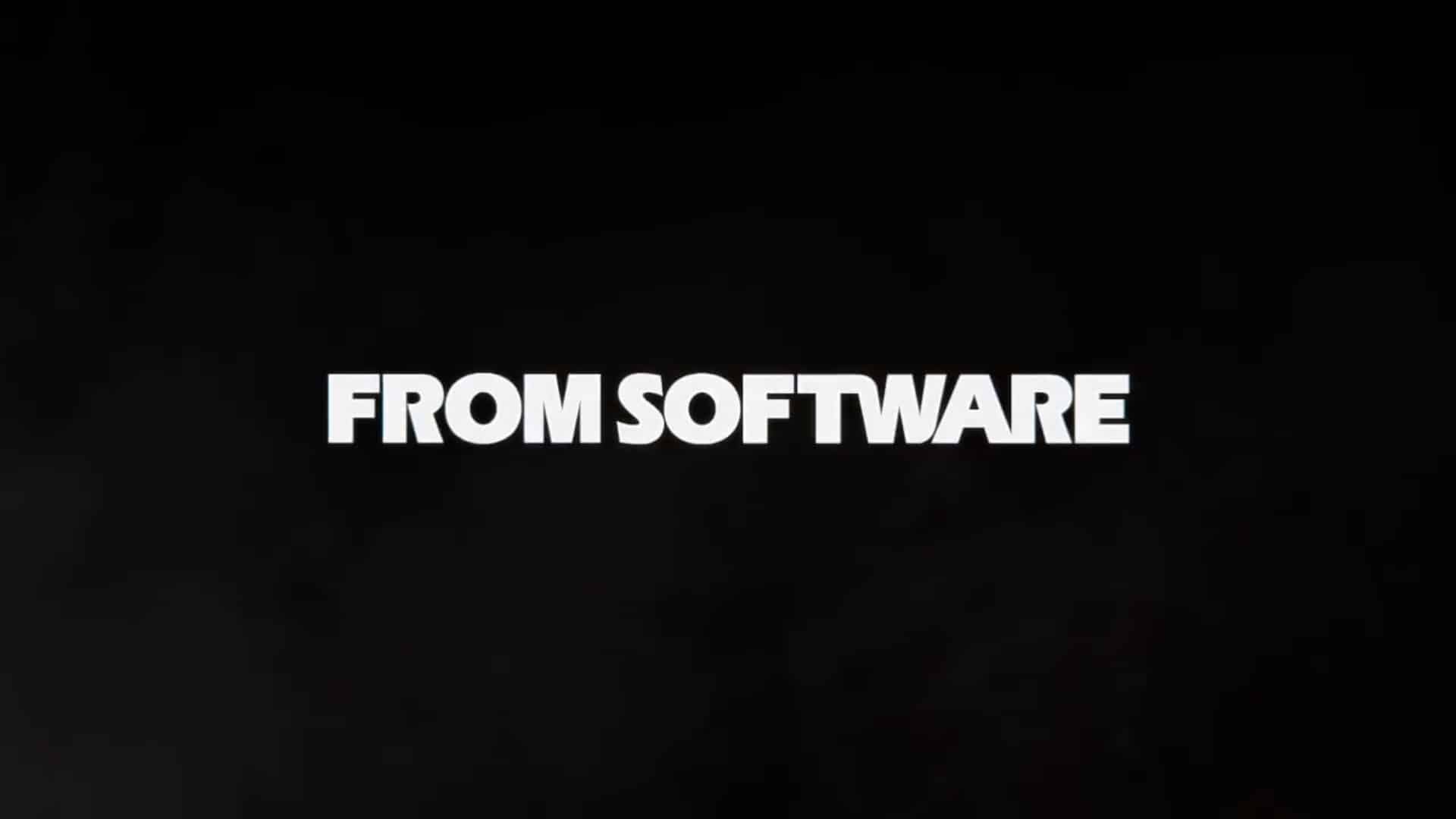 From Software logo sfondo nero