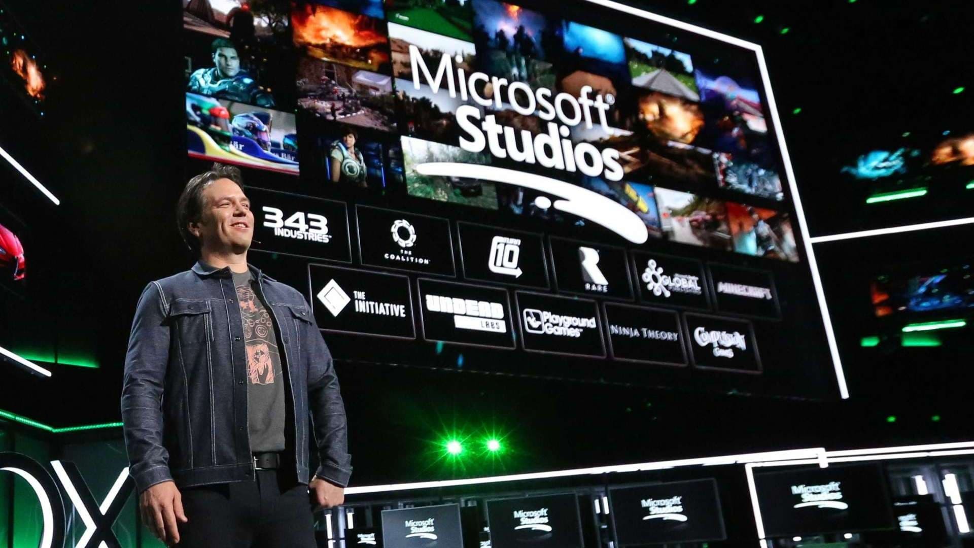 Xbox E3 Phil Spencer sul palco