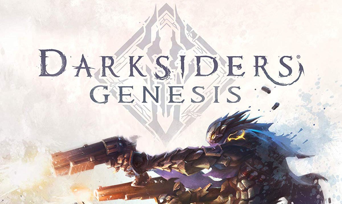 Darksiders Genesis Logo con artwork