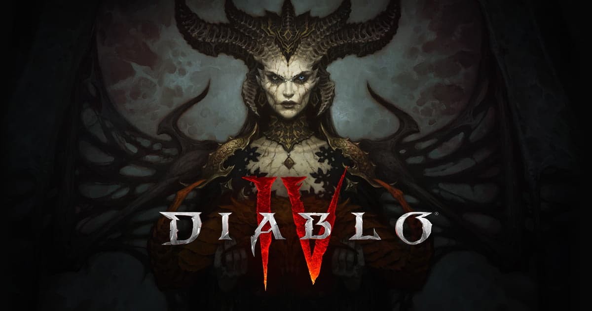 Diablo IV logo con Lilith