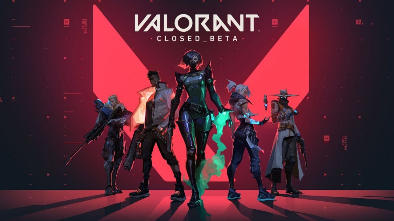 Valorant formazione logo closed beta