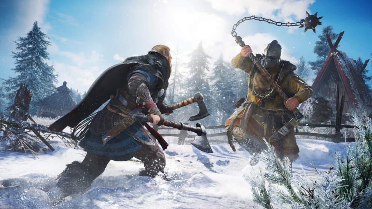 Assassin's Creed Vahlalla neve combattimento Evior