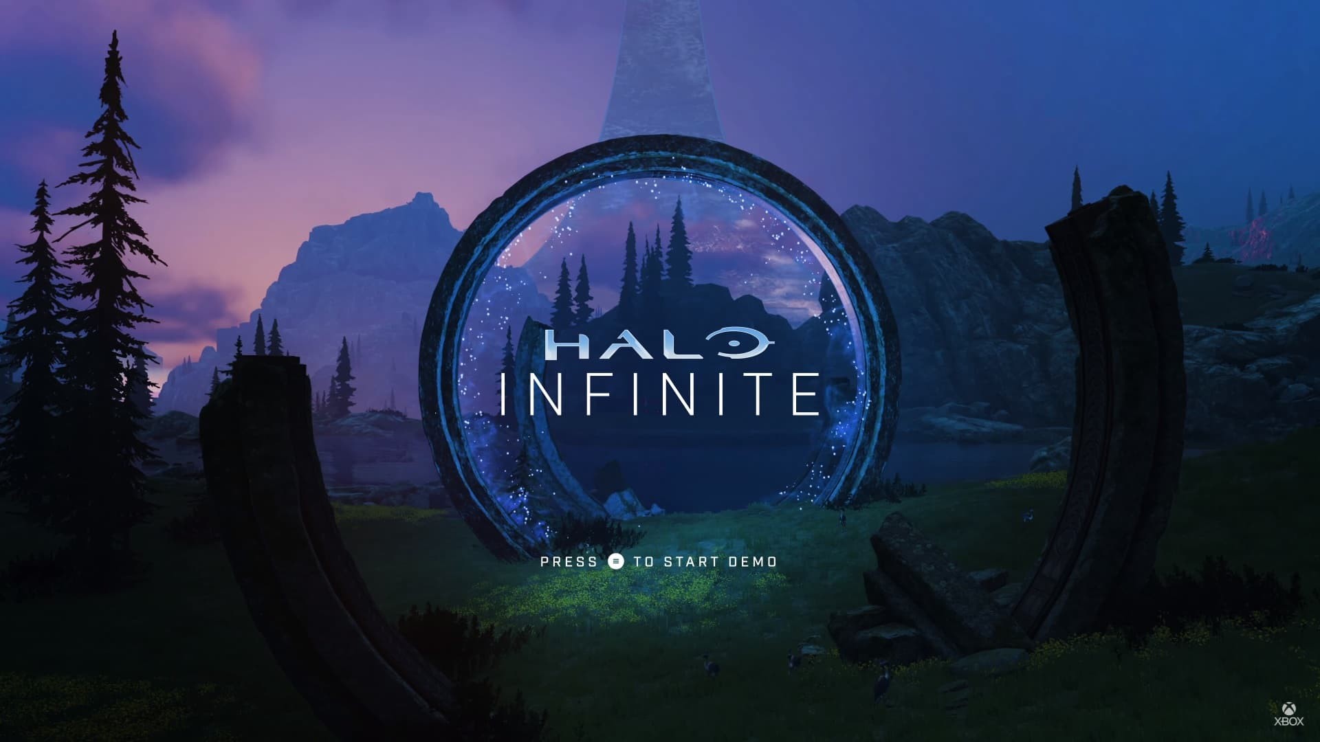 Halo Infinite Premi Star per iniziare menu