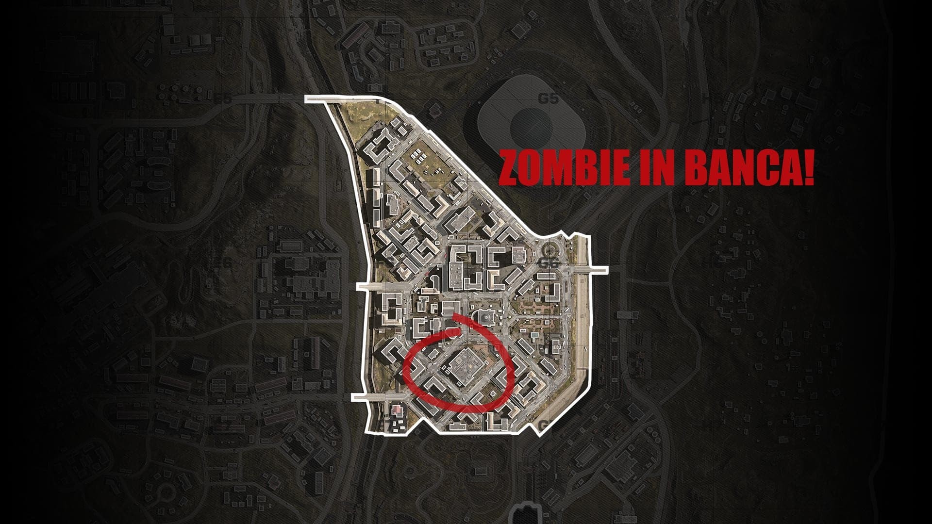 Warzone distretto finanziario mappa zombie