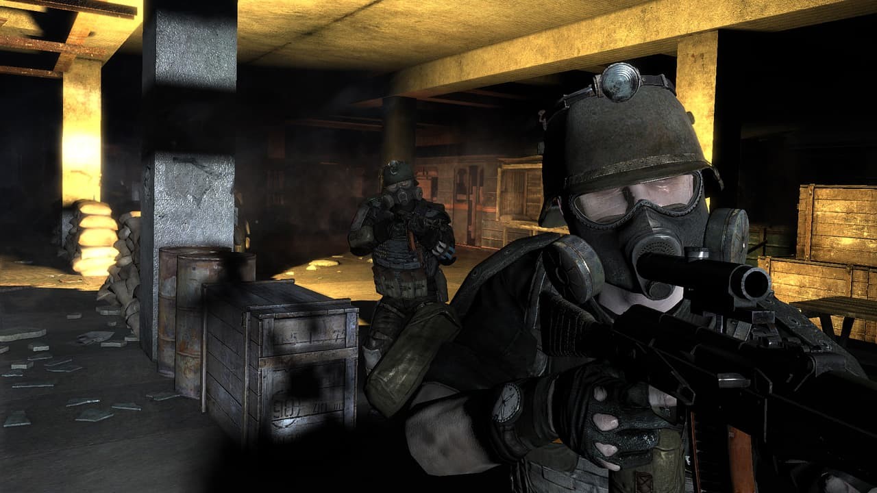 Metro 2033 primo piano screenshot di gioco