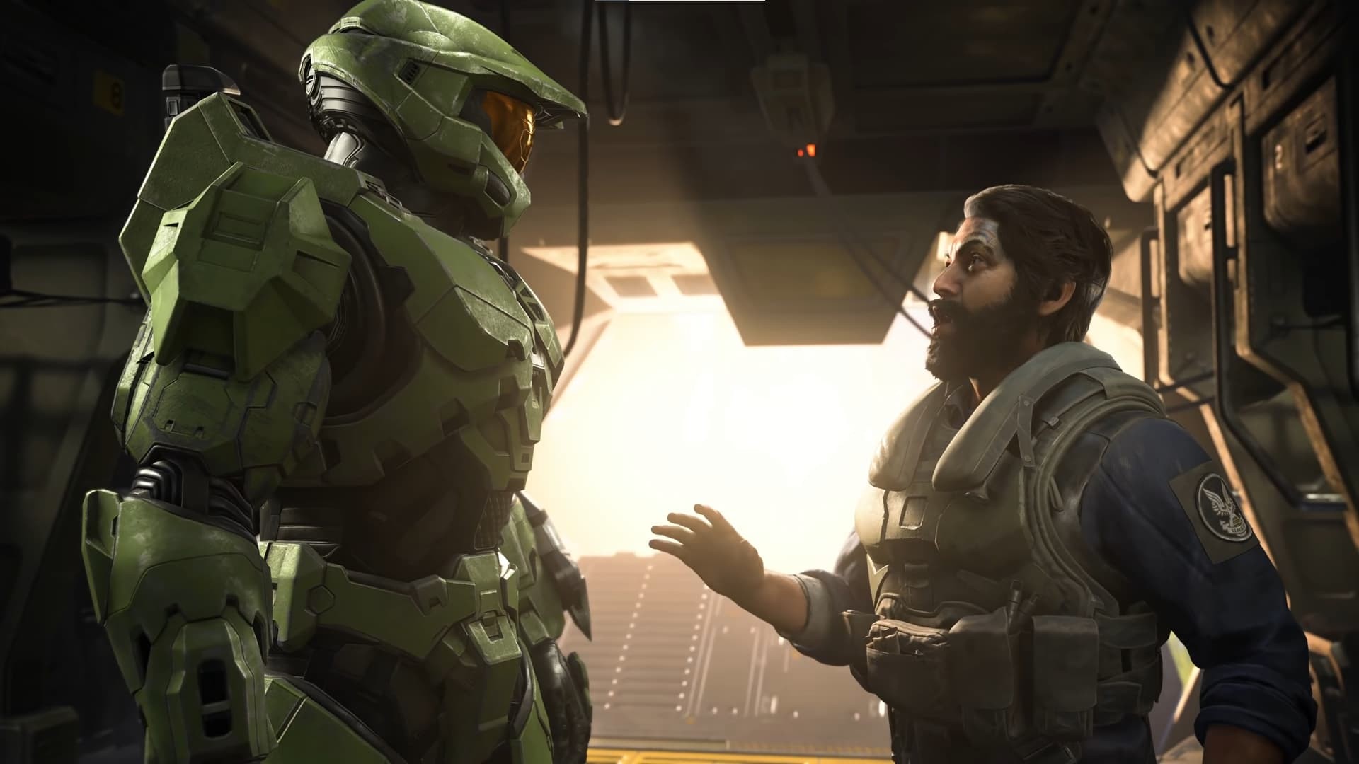 Halo infinite Chief and buddy pilot