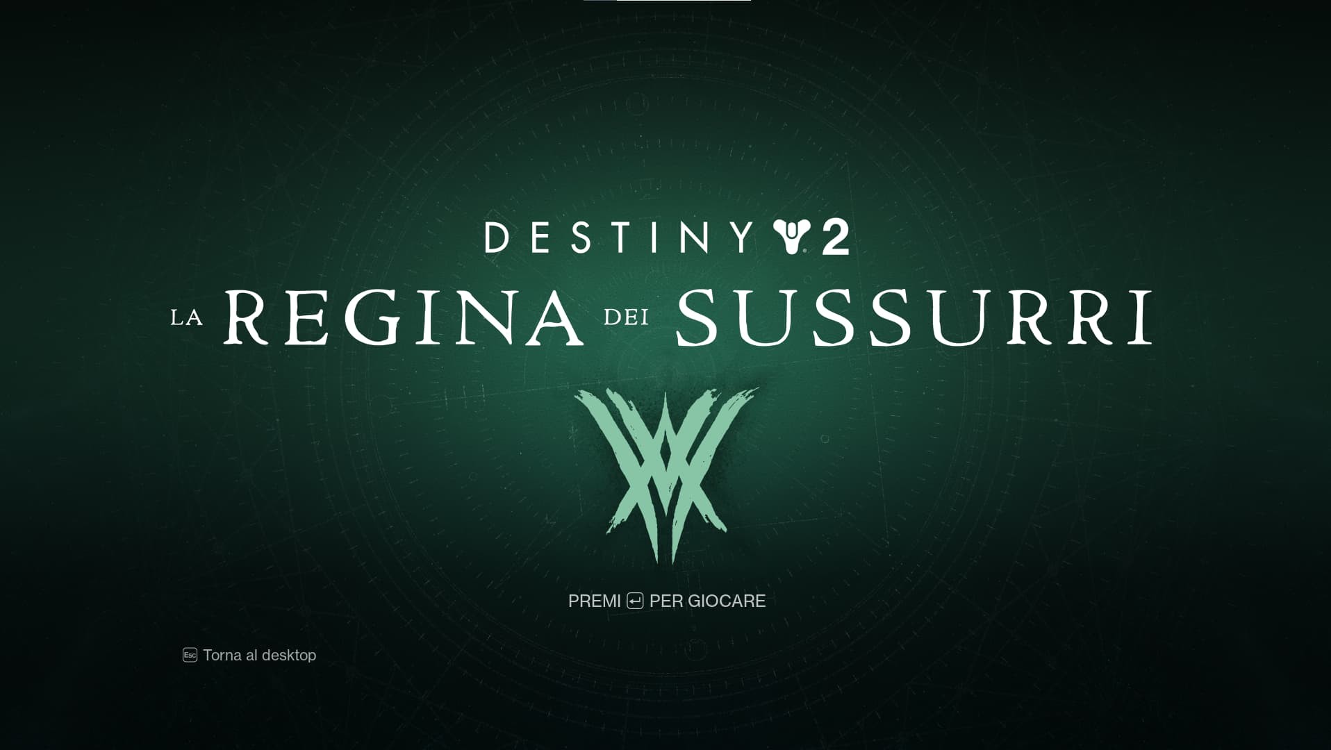 Destiny 2 La regina dei sussurri premi start