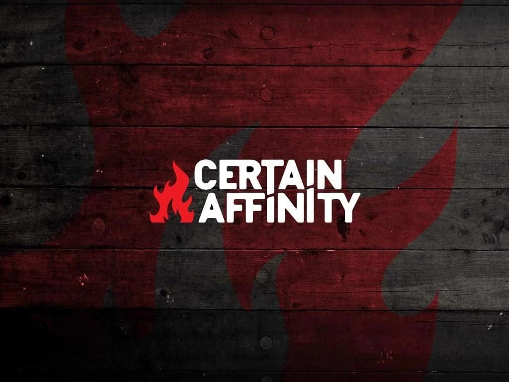 Certain Affinity Logo sul legno