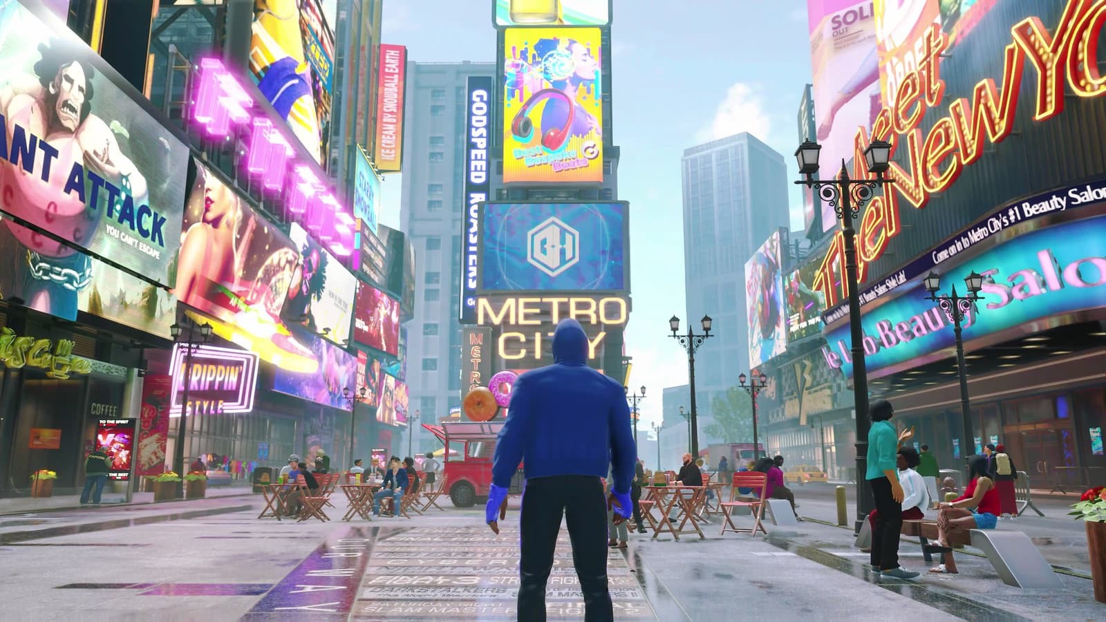Street Fighter 6 avatar nel mondo aperto