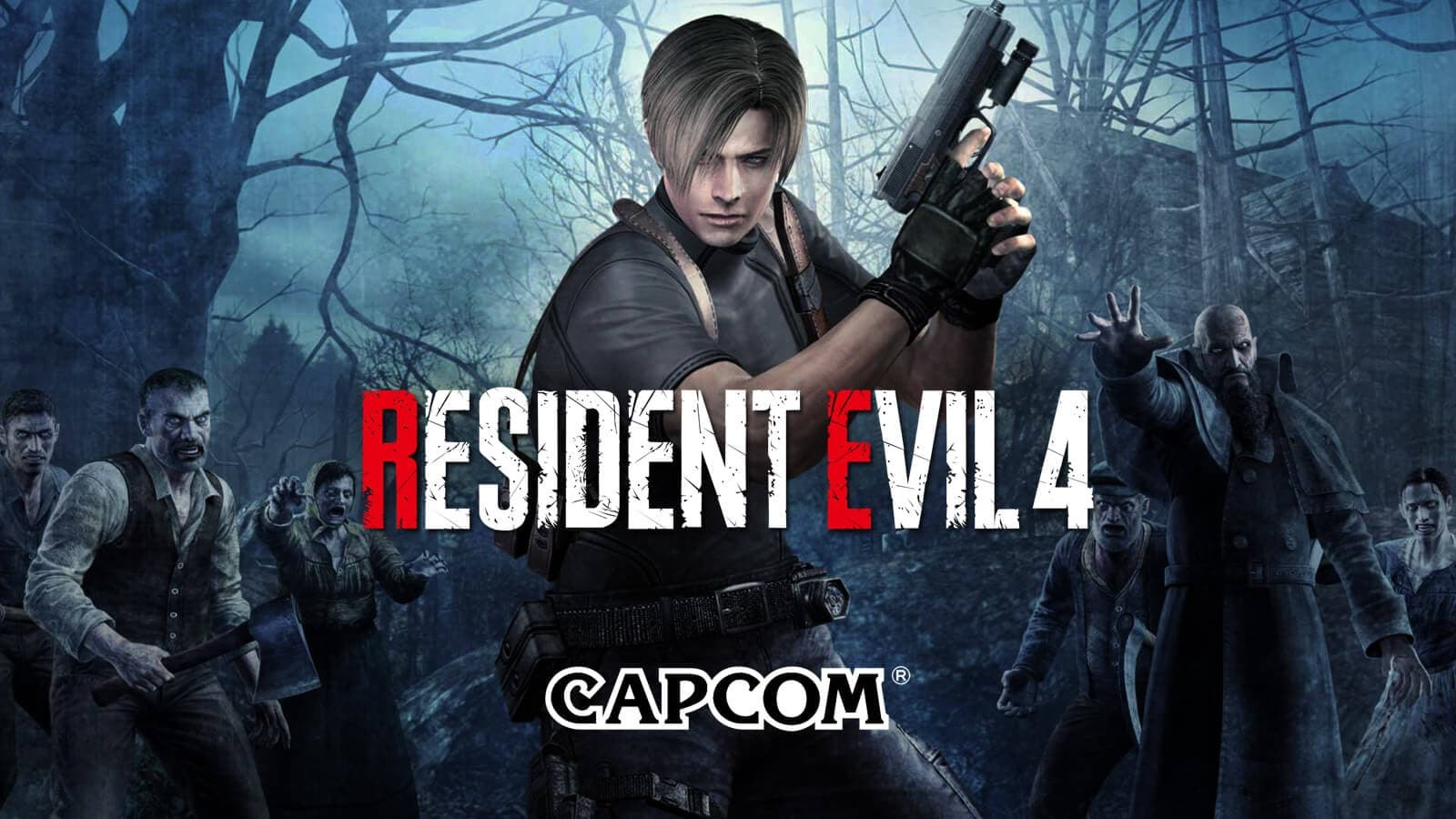Resident Evil 4 Remake Leon logo remake