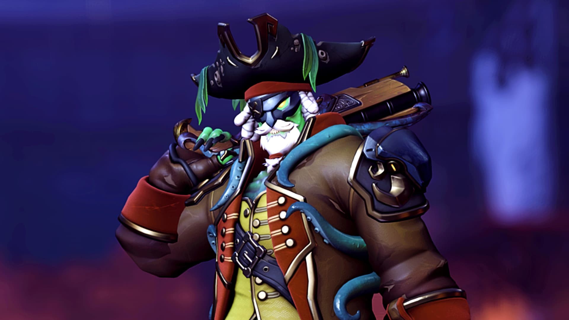 Overwatch 2 Reaper Cursed Captain Skin