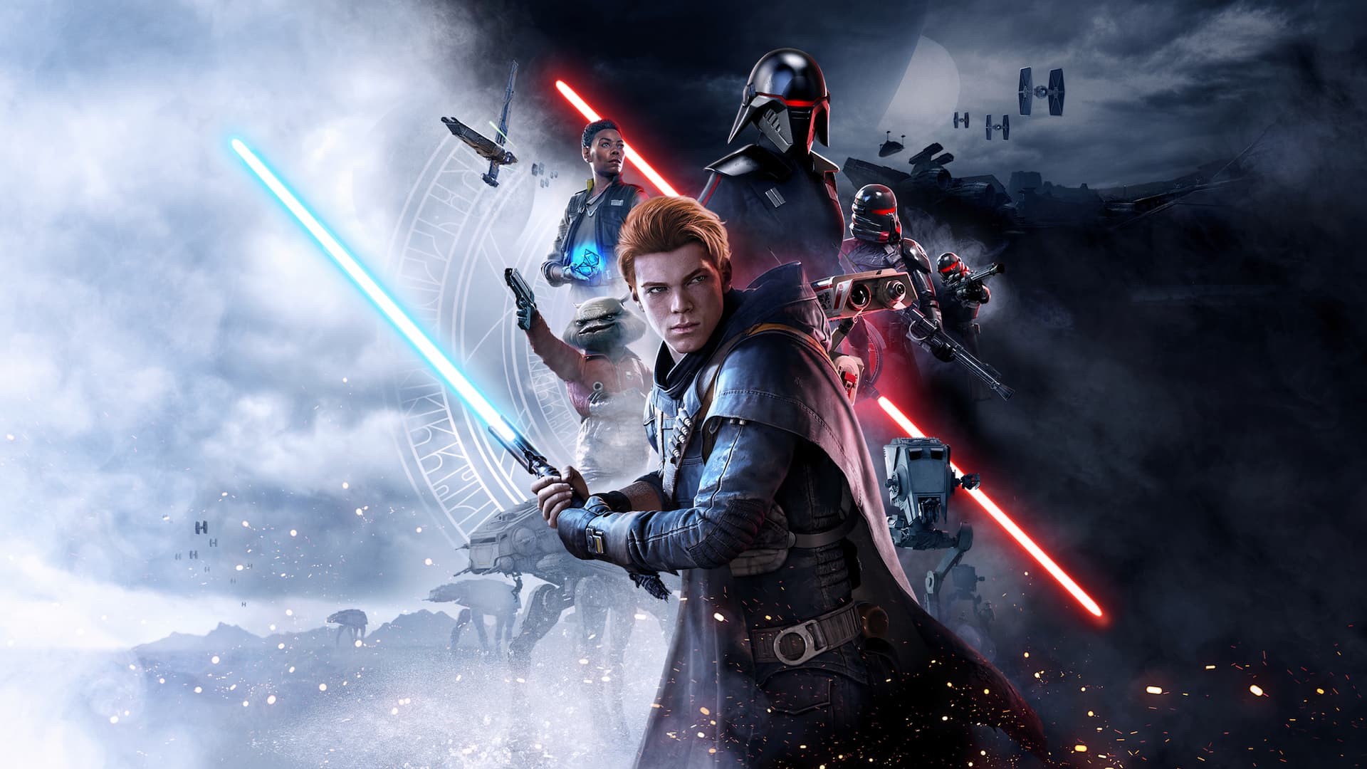 Str Wars Jedi Fallen Order poster classico senza titolo