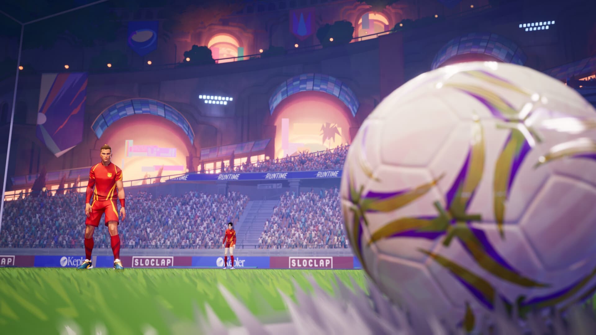 Rematch calcio di punzione dalla palla