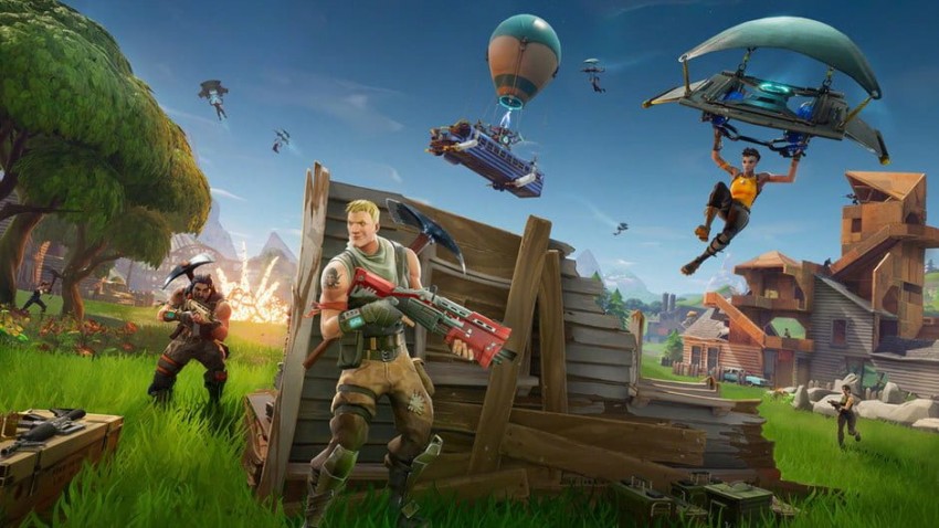 Fortnite battle Royale locandina old