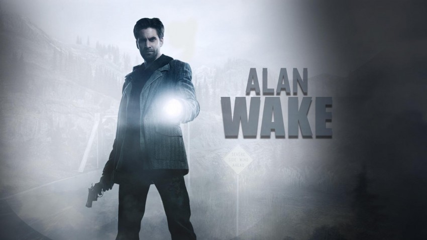Alan Wake copertina con logo