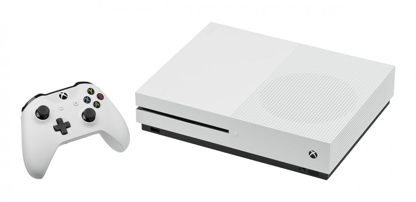 Xbox One S immagine sfondo bianco