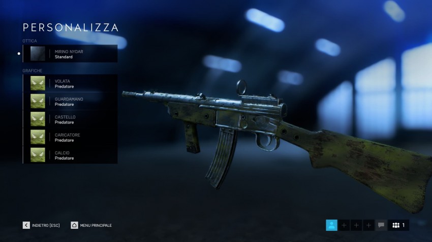 Battlefield V personalizzazione arma