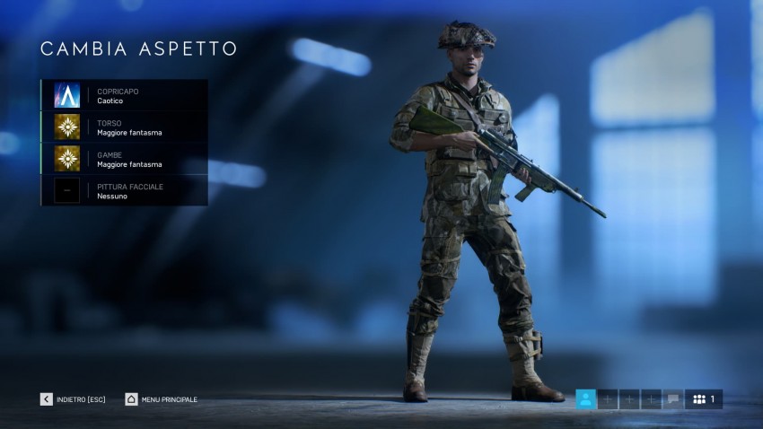 Battlefield V personalizzazione soldato