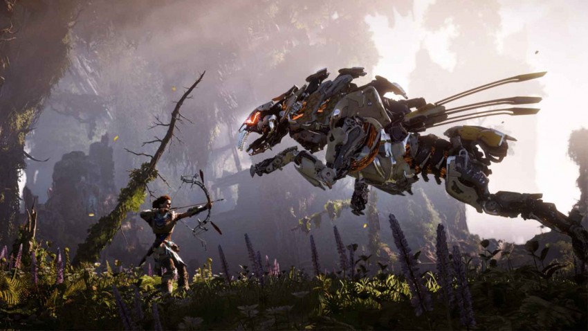 Horizon Zero Dawn cacciatrice