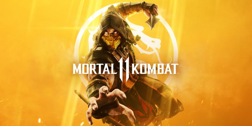 Mortal Kombat 11 Poster Skorpion con titolo
