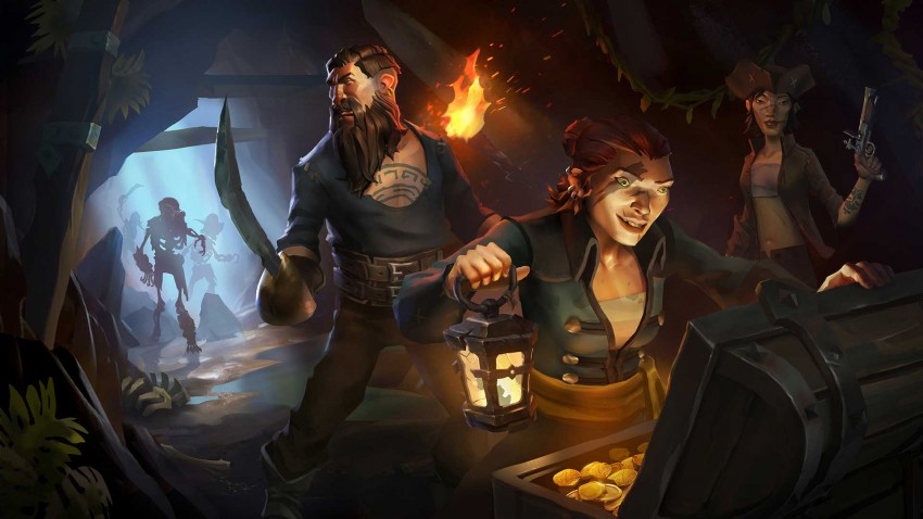 Sea of thieves art work cercatori di oro