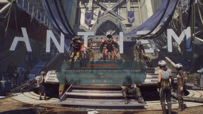 Anthem Connection Problem