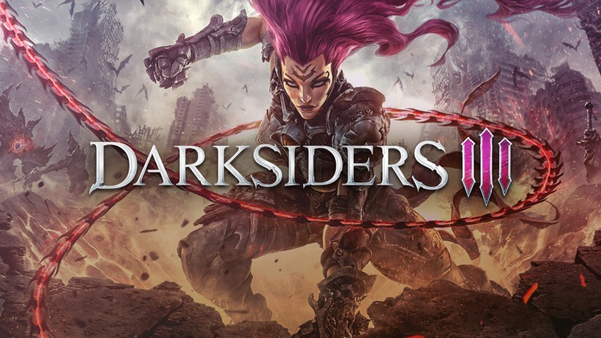 Darksiders 3 copertina con titolo