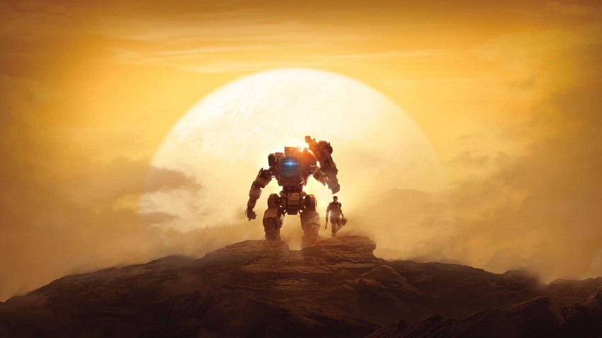 Titanfall 2 Poster deserto