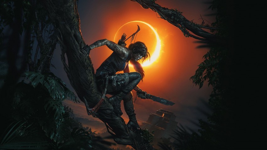 Shadow of The Tomb Raider Poster Lara Giungla