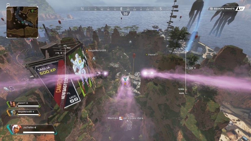 Apex Legends review lancio