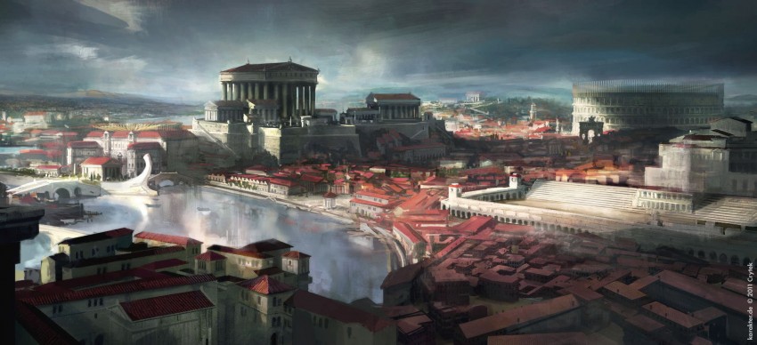 assassin's creed Brotherhood Roma art work