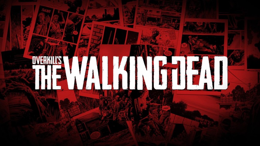 Overkill's The Walking Dead copertina con logo