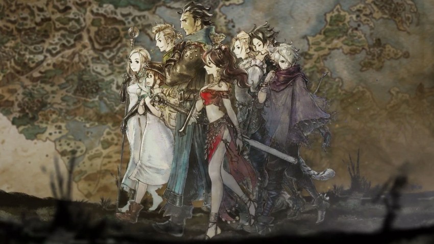 octopath traveler Annuncio Versione Steam