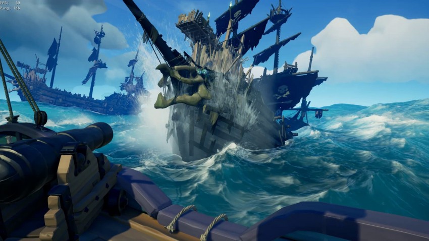 Sea of thieves cursed sails screenshot