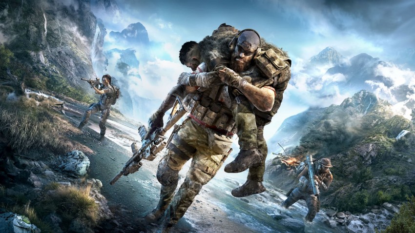 Ghost Recon Breakpoint covere no logo