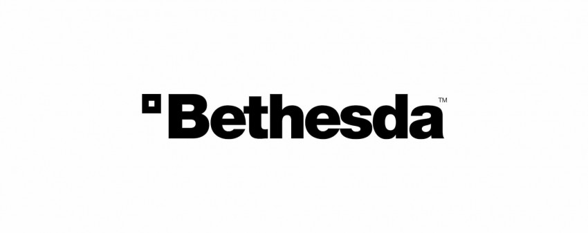 Bethesda logo sfondo bianco