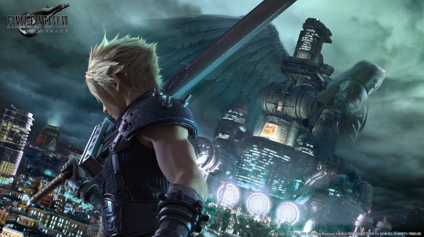 Final Fantasy VII Remake artwork presskit