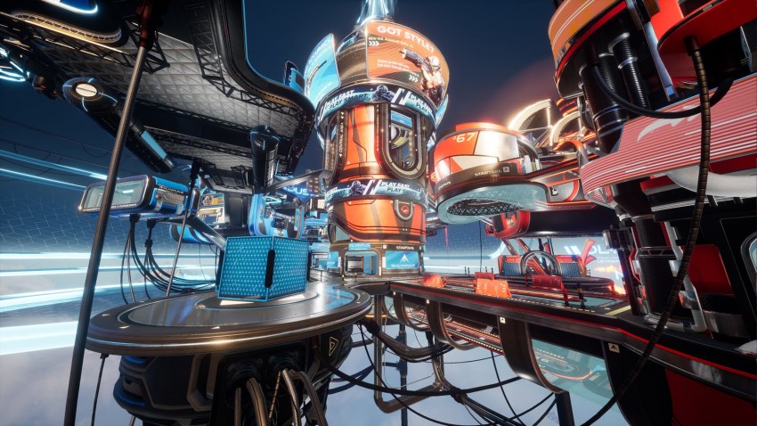 Splitgate Arena Warfare mappa arena