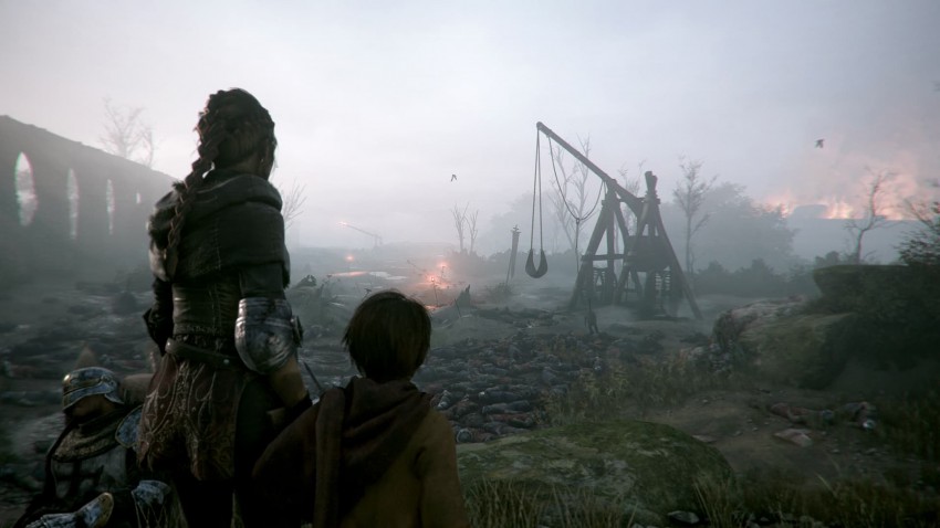 A Plague Tale Innocence Catapulta campo di battaglia