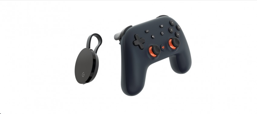 Stadia Founfer's Edition controller e chromecast