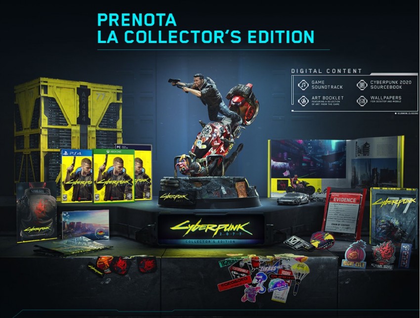 Cyberpunk 2077 Collector's Edition preordine