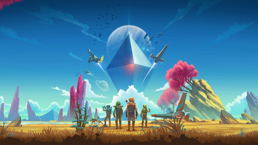 No Man's Sky copertina senza titolo