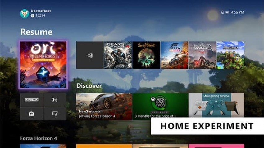 nuova home xbox